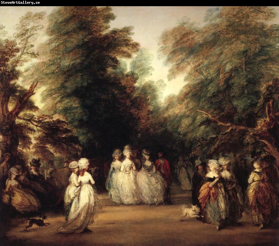 Thomas Gainsborough The mall in St.James's Park